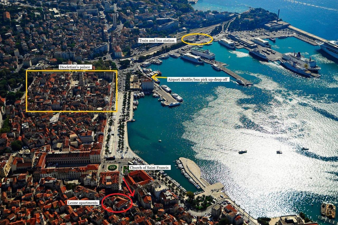 Luxury Apts Leone Split Centre Bagian luar foto